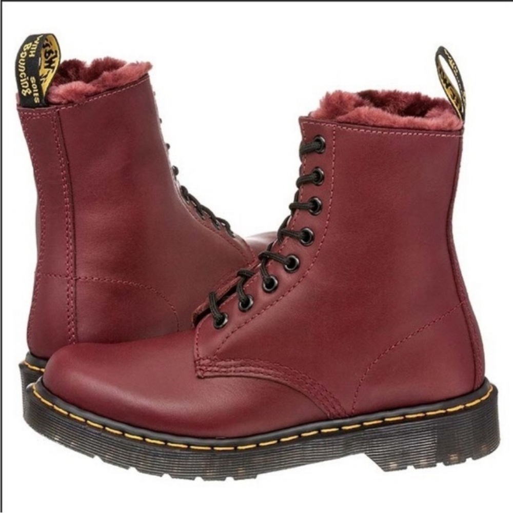 Dr Martens Serena leather boots
